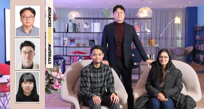 Professor Sung-Yeon Jang (Center) and his research team.