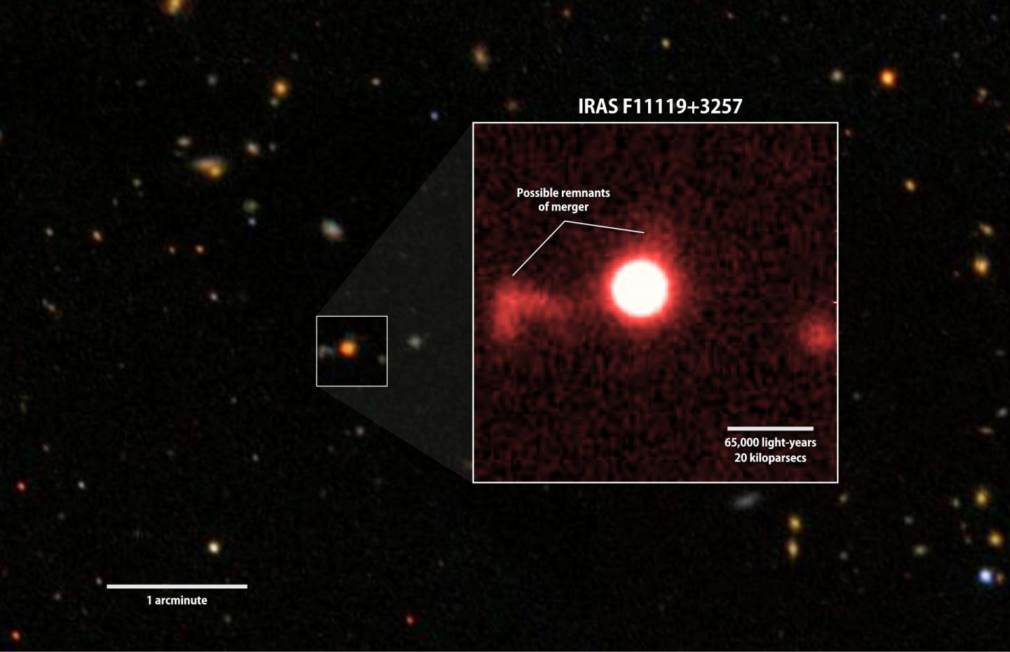 A Red-Filter Image of IRAS F11119+3257