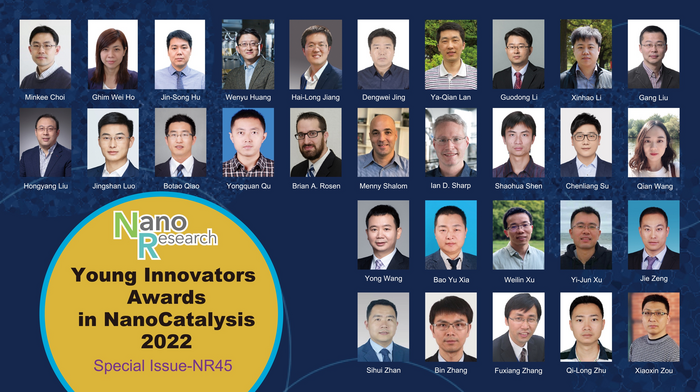 2022 Nano Research Young Innovators (NR45) Awards in Nanocatalysis
