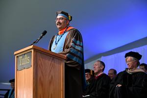 Tufts University President Sunil Kumar