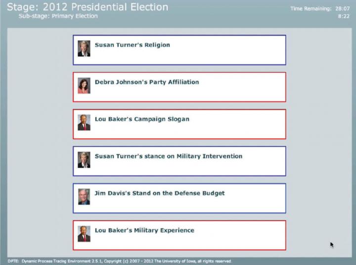 Sample Ballot for Simulated Election