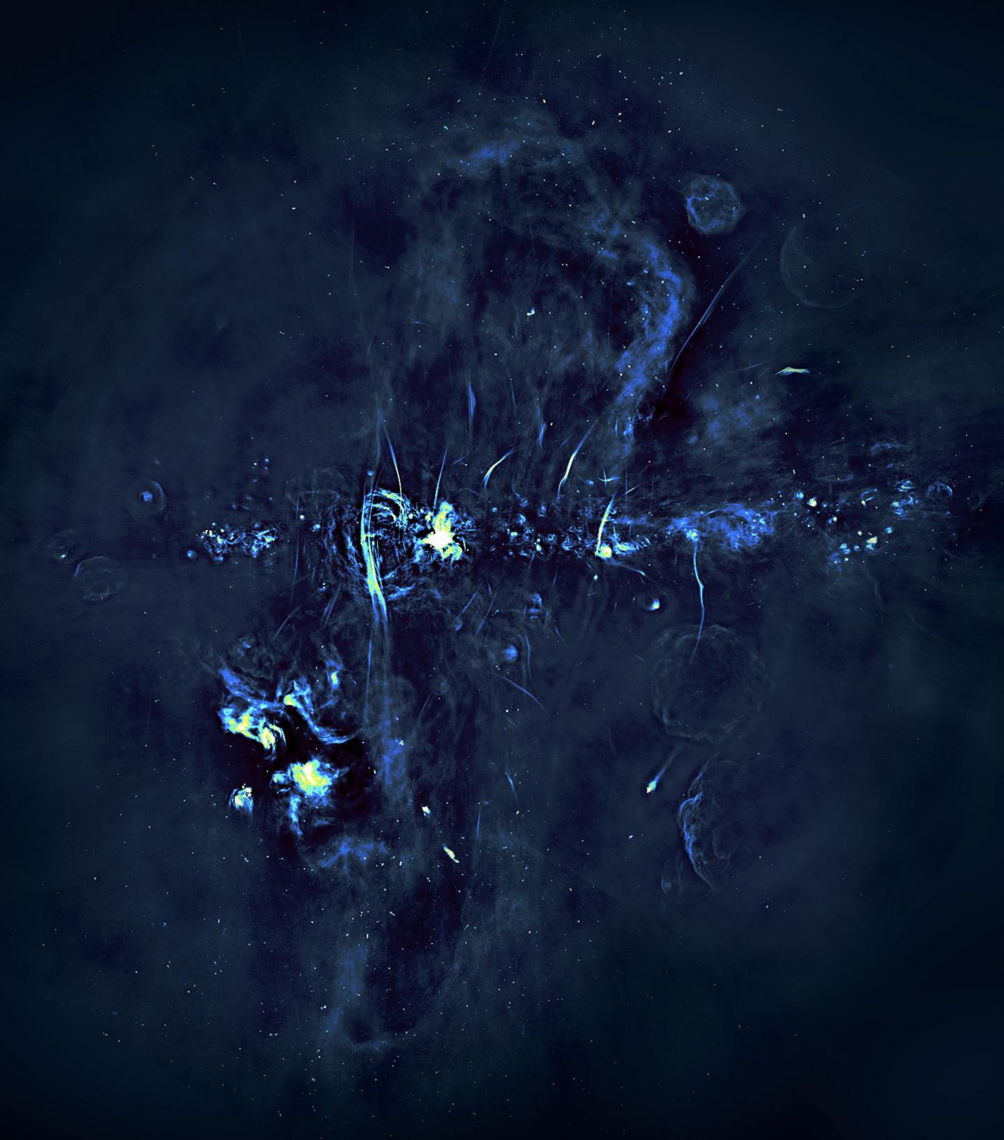 Radio Image of Milky Way