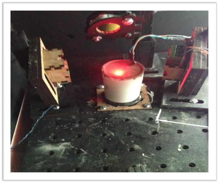 Optical Characterization of Cement Setting