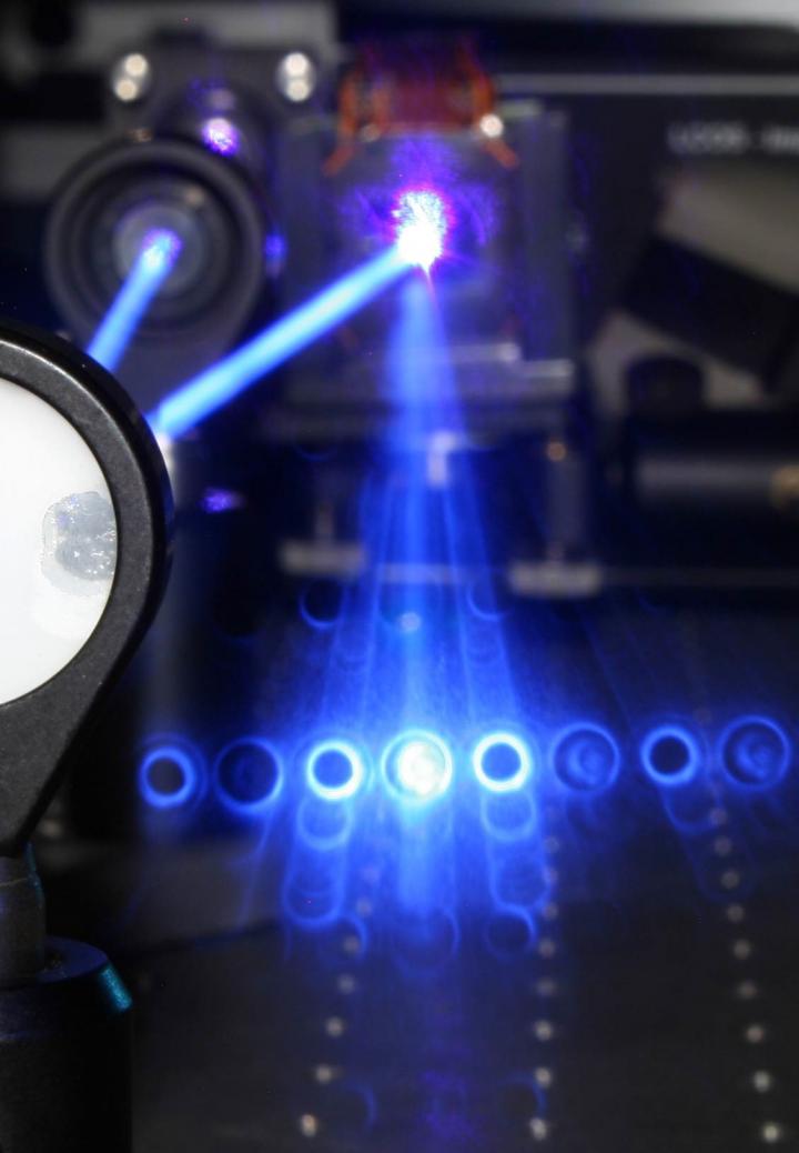Laser Beams [IMAGE] EurekAlert! Science News Releases