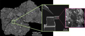 Nanomanipulator and an ultra-fine ion beam