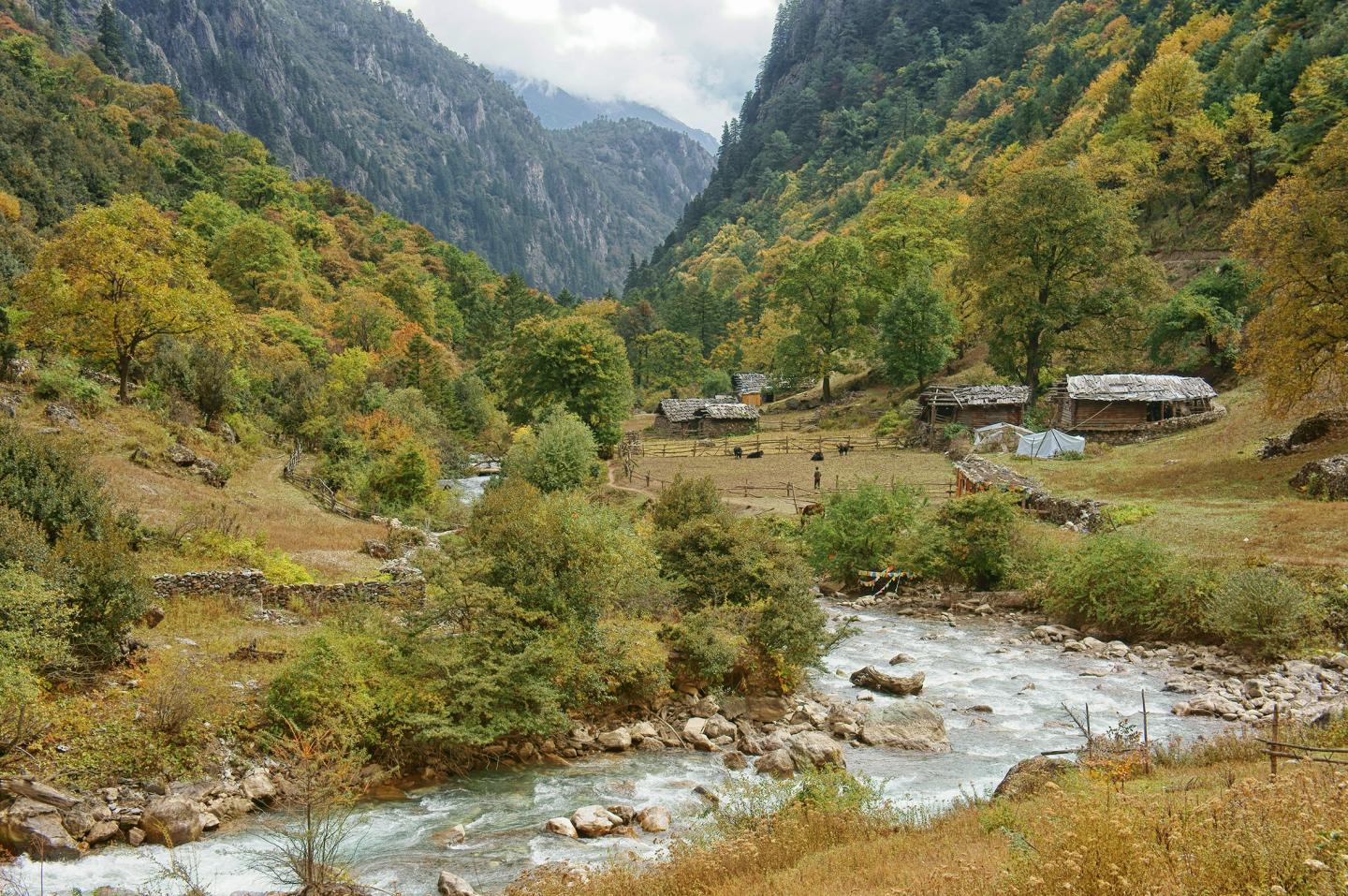 Village of Yubeng, Yunnan Province
