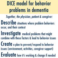 The DICE Model for Addressing Behavior Issues in Dementia