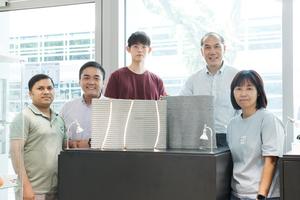 NTU Singapore scientists develop 3D concrete printing method that captures carbon dioxide