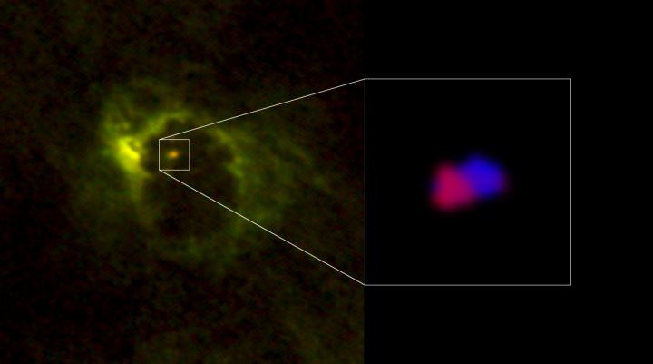 Motion of Gas Around the Supermassive Black Hole in the Center of M77