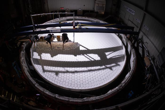 Giant Magellan Telescope Seventh Primary Mirror Mold and Glass Placement