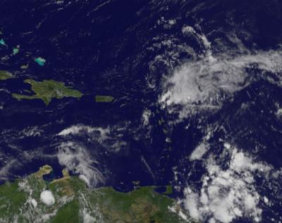 GOES-12 Captures Tropical Depression Henri