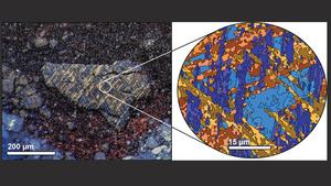 Schematic of Martite Microscopic Image