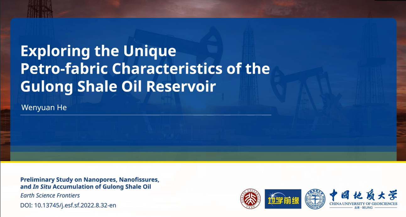 Preliminary study on nanopores, nanofissures, and in situ accumulation of Gulong shale oil