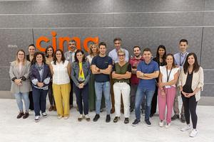 Researchers from Cima and the Clínica Universidad de Navarra who participated in the study.