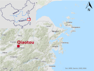 Map of Qiaotou.