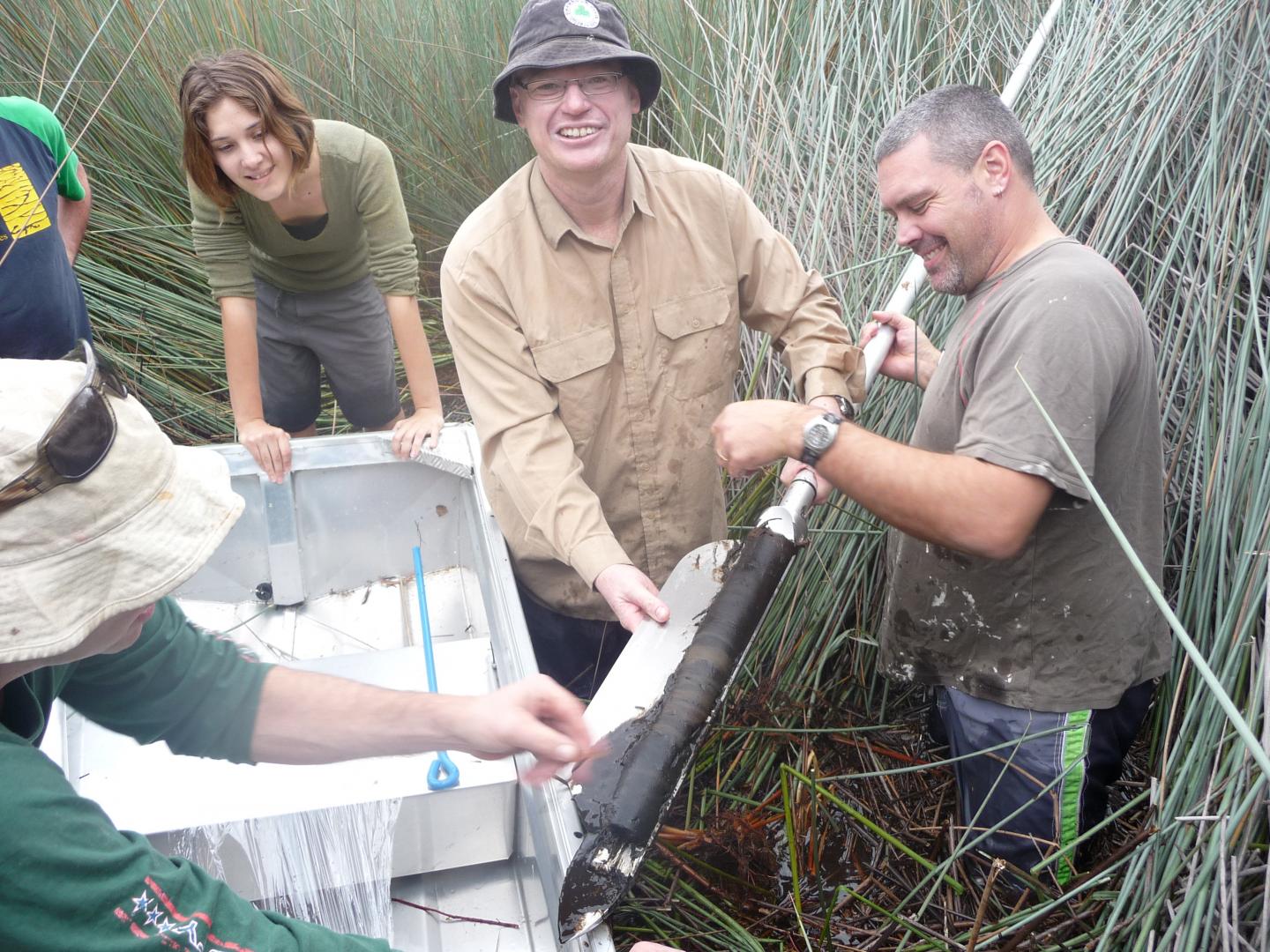 Coring in Duck Lagoon (2 of 2)