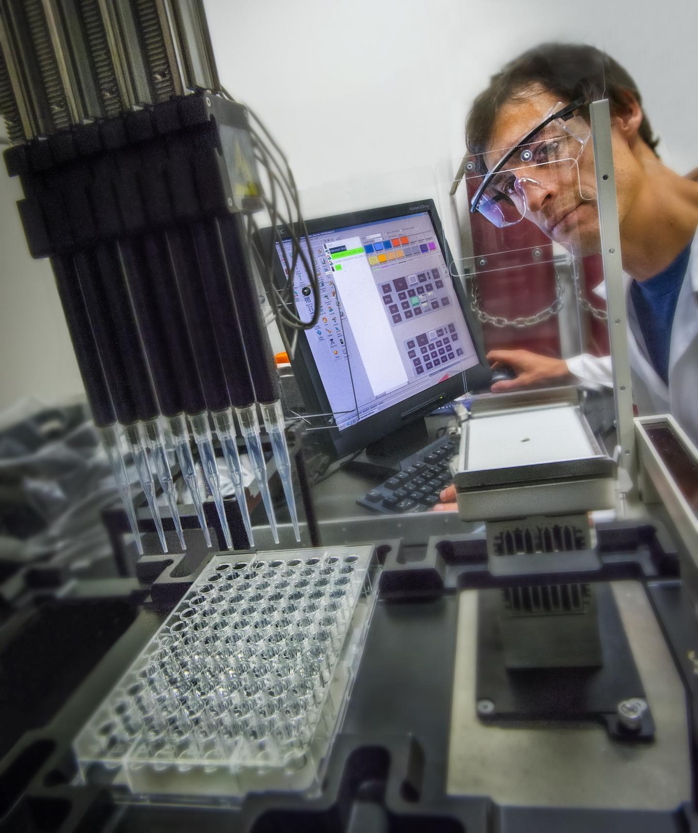 Berkeley Lab scientist Adam Deutschbauer