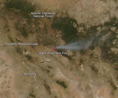 Black River Tank Fire, Arizona | EurekAlert!