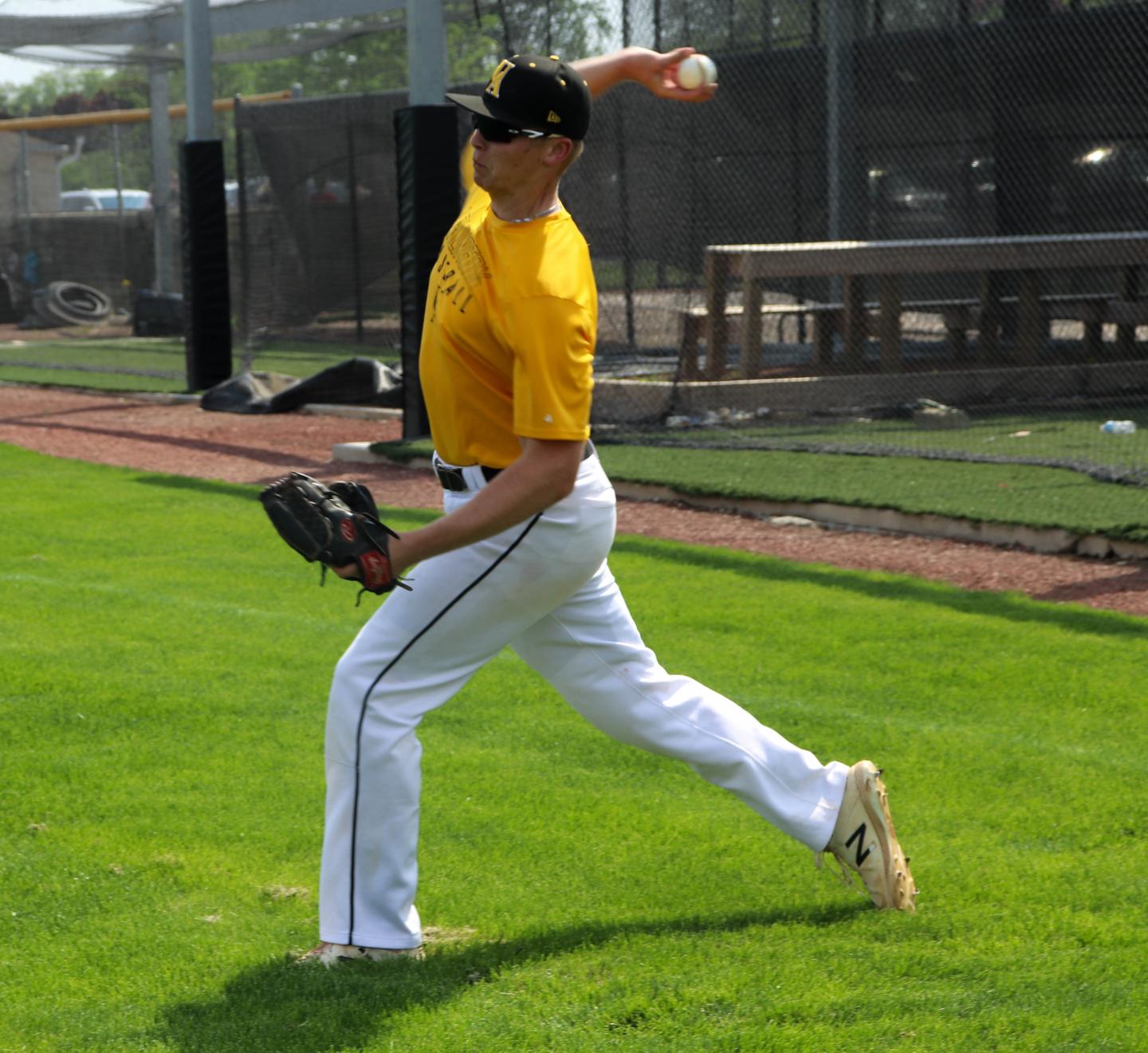 Ethan Hammerberg Pitching