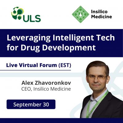 Insilico Medicine to present at Leveraging Intelligent Tech for Drug Development.