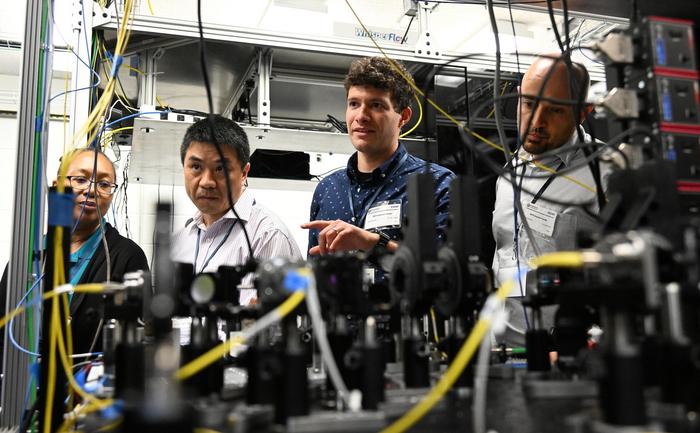 FOQUS Participants in the Quantum Network Facility at Brookhaven National Laboratory.