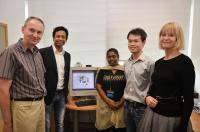 Gerhard Gruber, Nanyang Technological University, Catharina Svanborg, Lund University, and team