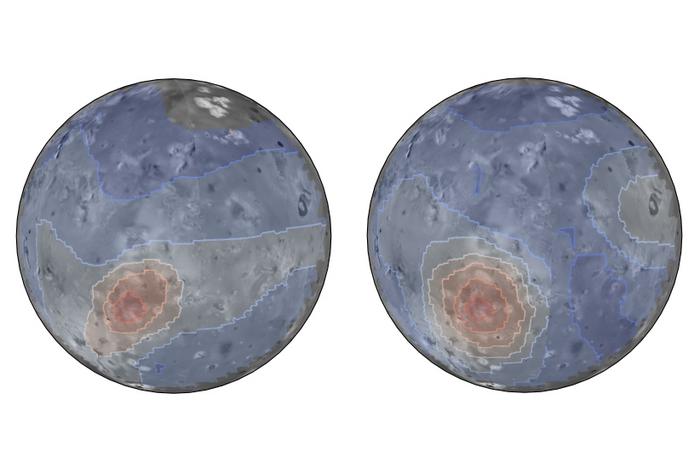 Volcanic activity and SO forbidden line overlap on Io