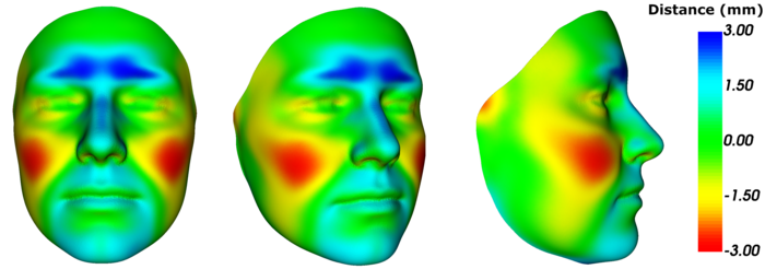 Heat Map of 3D Facial Images f - Public