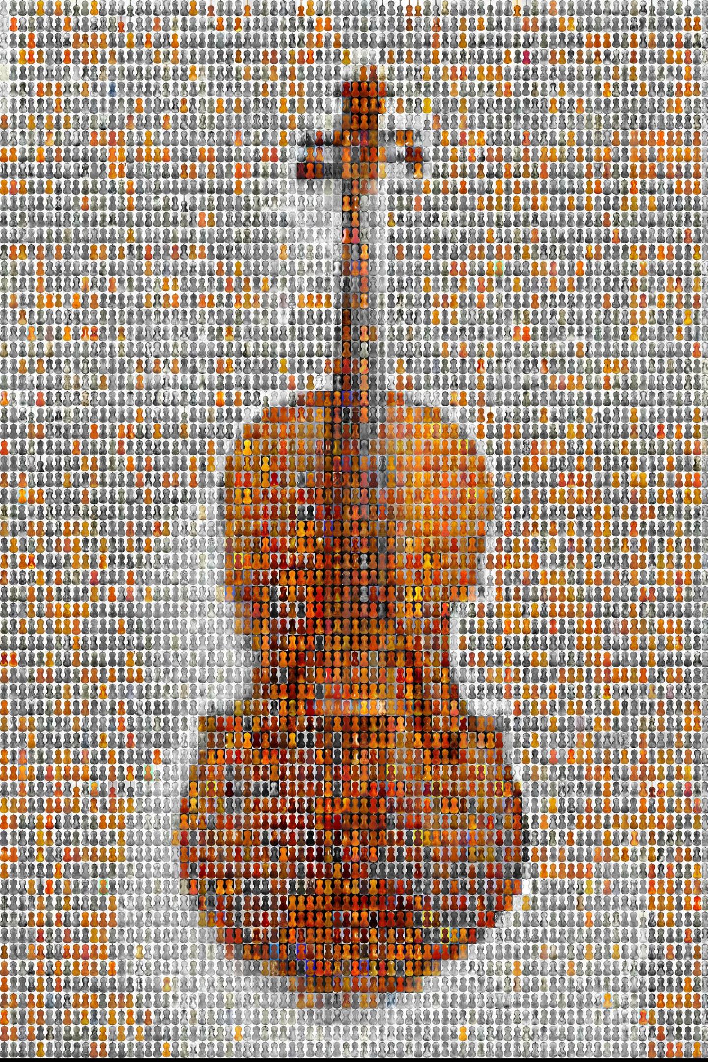 Violin Mosaic