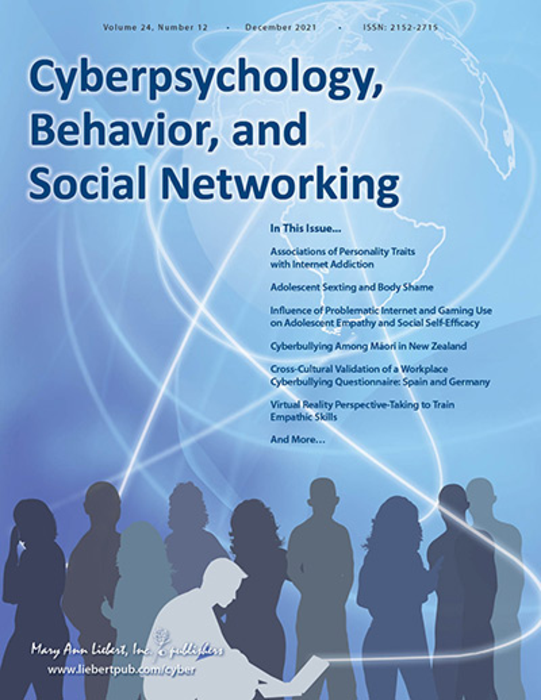 Cyberpsychology, Behavior, and Social Networking