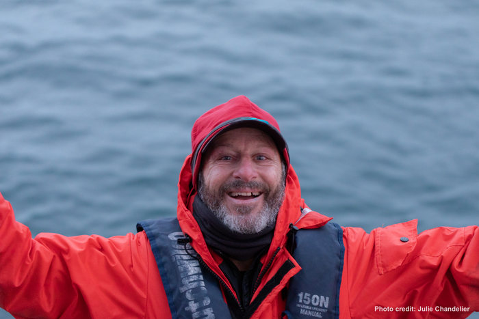 Professor Robert Harcourt at sea