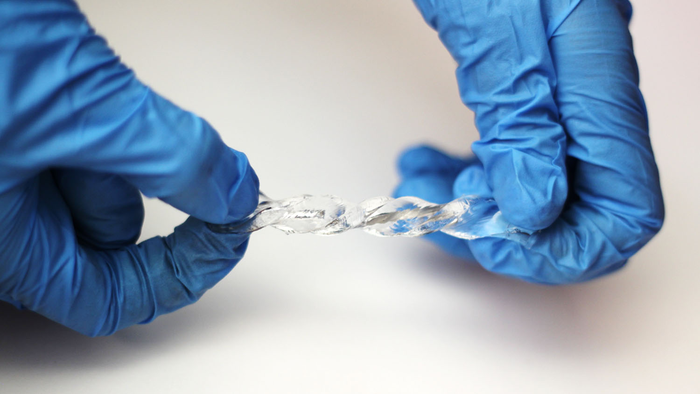 To make electricity, just squish it, twist it, or stretch it.