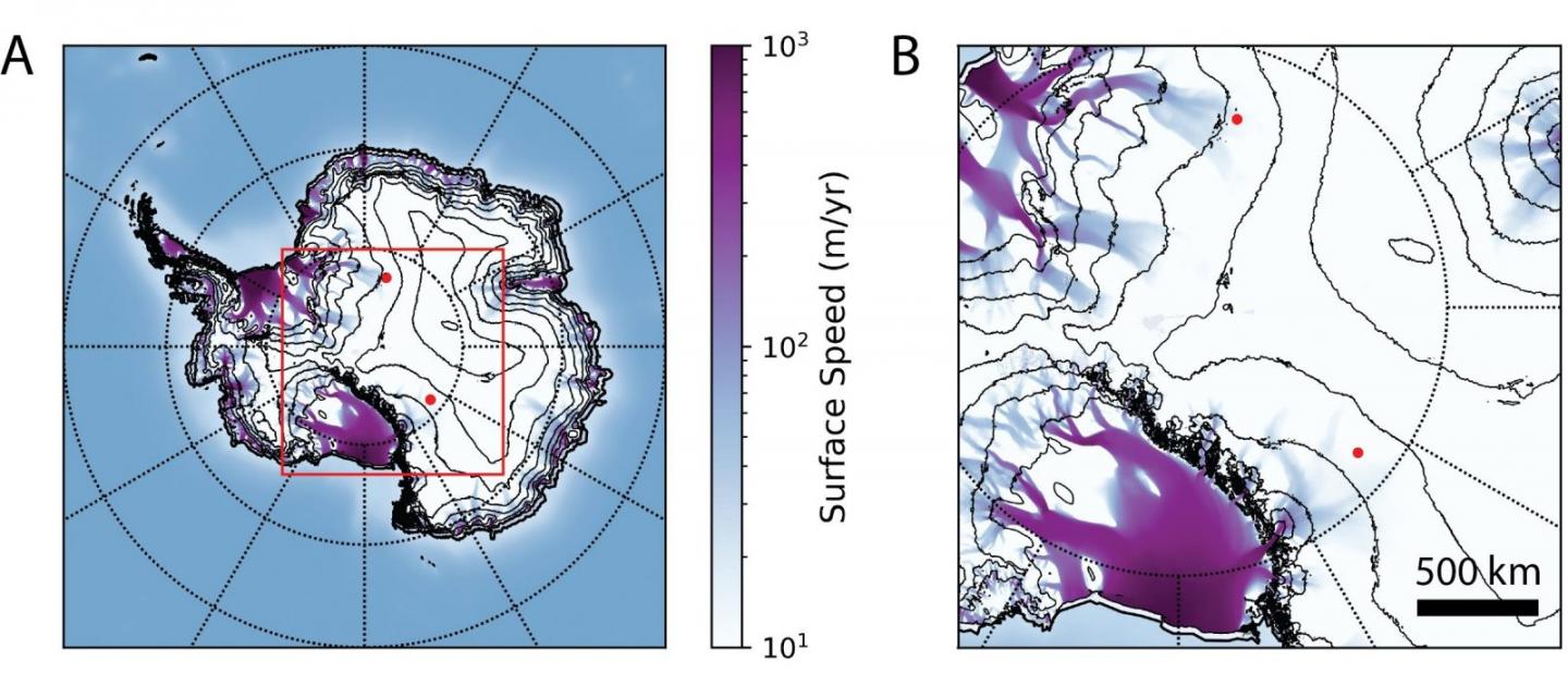 Map of Antarctica