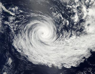 Tropical Cyclone Jasmine Seen by NASA Satellite