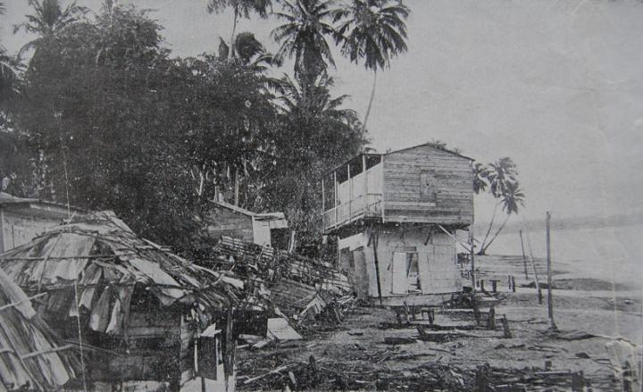 Shoreline Damage in Aguadilla, Puerto Rico