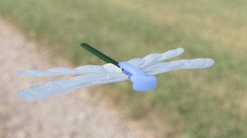 Dragonfly drone in flight