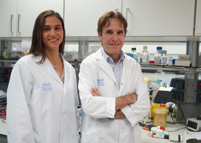 VHIO investigators Macarena Román and Joaquín Arribas