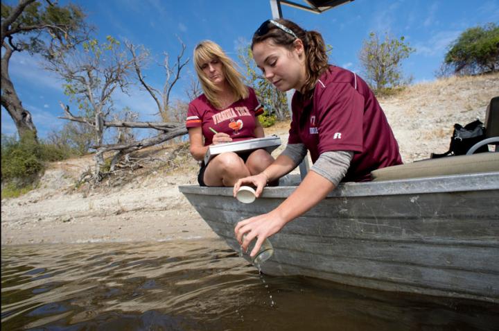 Dr. Alexander and Graduate Student