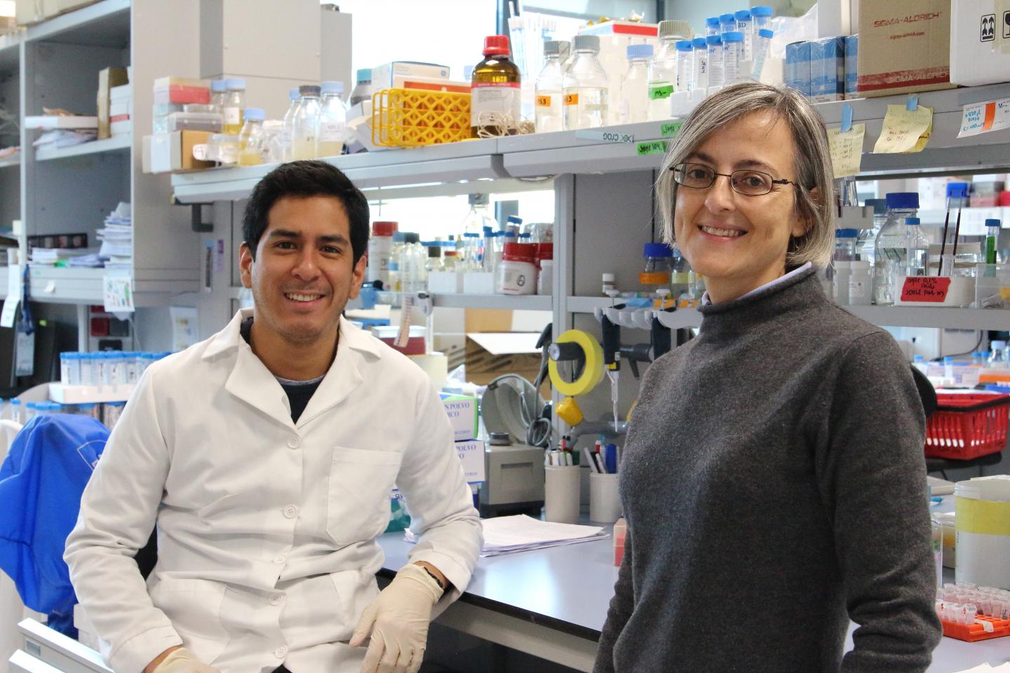Paloma Mas and Jorge Fung, Centre for Research in Agricultural Genomics