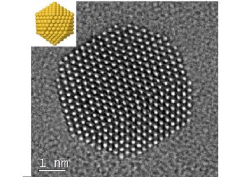 Gold Nanoparticles Imaged at Atomic Resolution