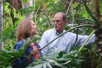 Jodie Holt and Julian Duval at San Diego Botanic Garden