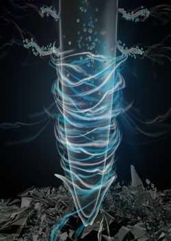 Graphic depiction of plant and nanoplastics