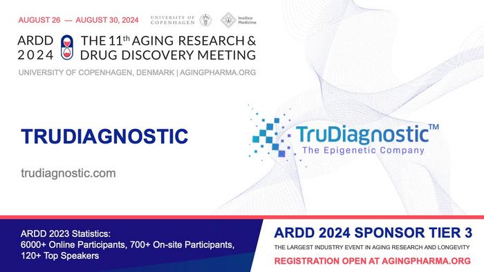 Announcing TruDiagnostic as Tier 3 Sponsor of ARDD 2024