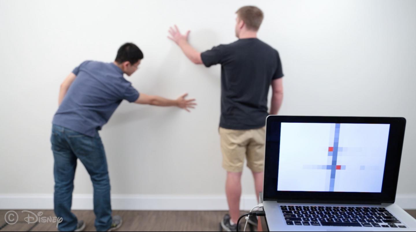 Wall as Touchpad