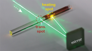 Laser and gel lifelike material system