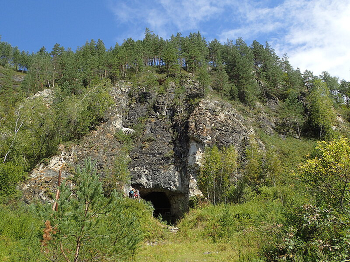 Denisova Cave entrance