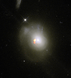 Post-starburst galaxy 0379 a unique find