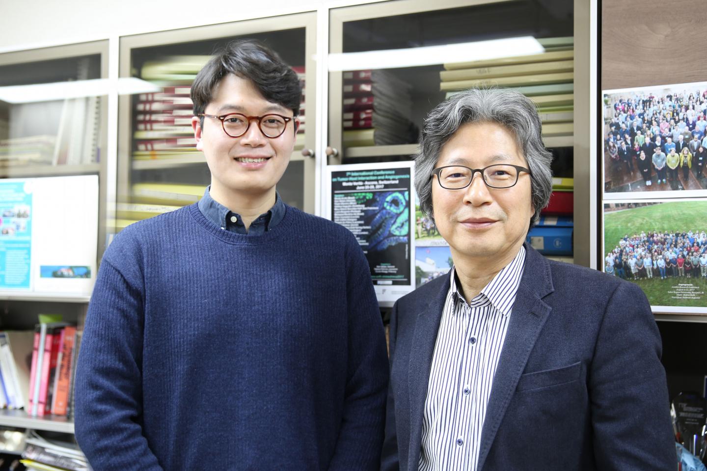 Dr. Choong-kun Lee and Dr. Gou Young Koh, Institute for Basic Science