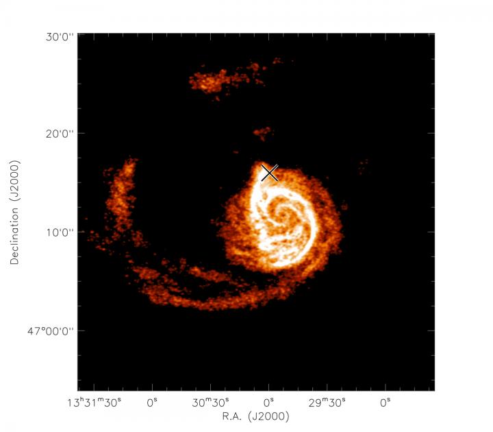 Whirlpool Galaxy and Dwarf Companion