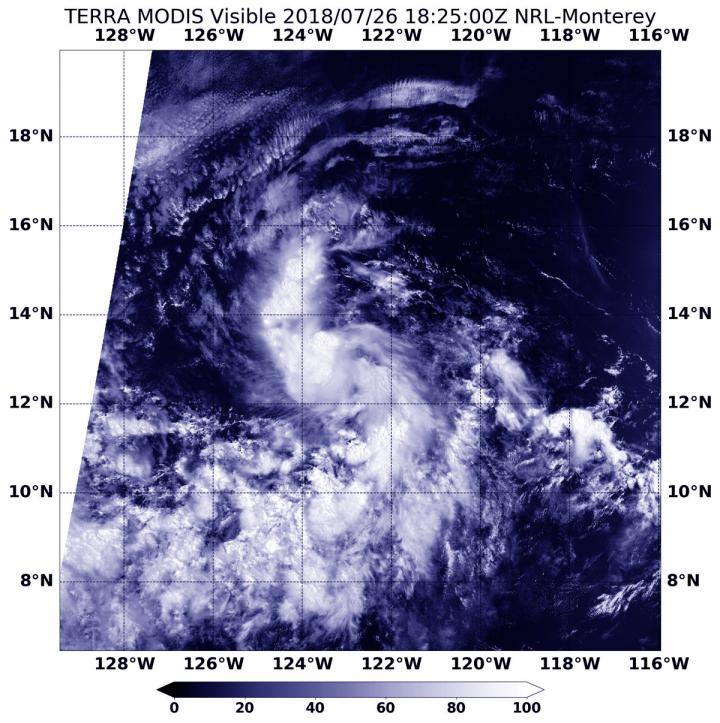 NASA sees the development of Tropical Storm Gilma Science Codex